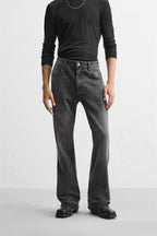 Washed Flared Jeans
