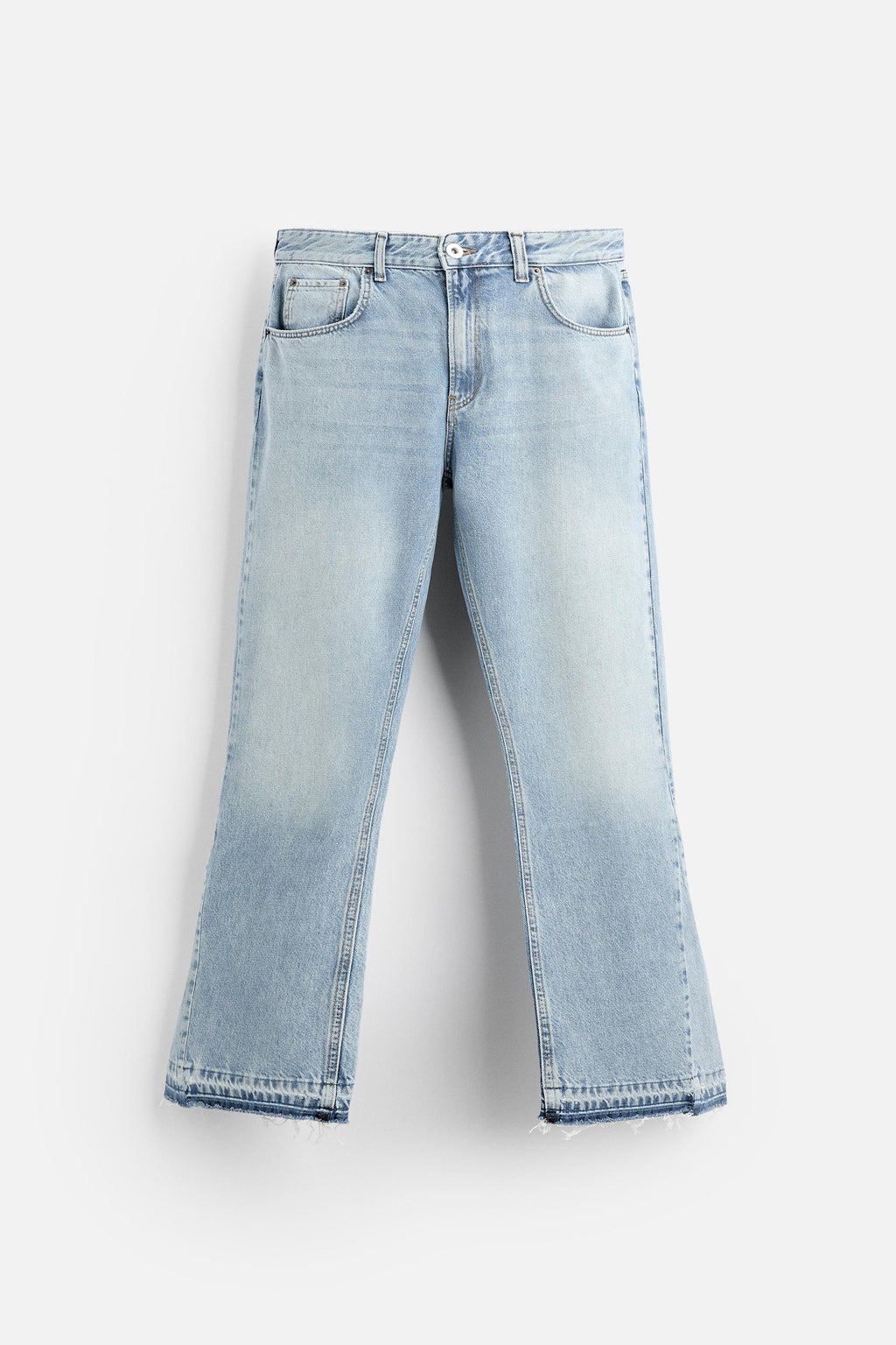 Washed Flared Jeans