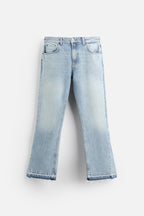 Washed Flared Jeans