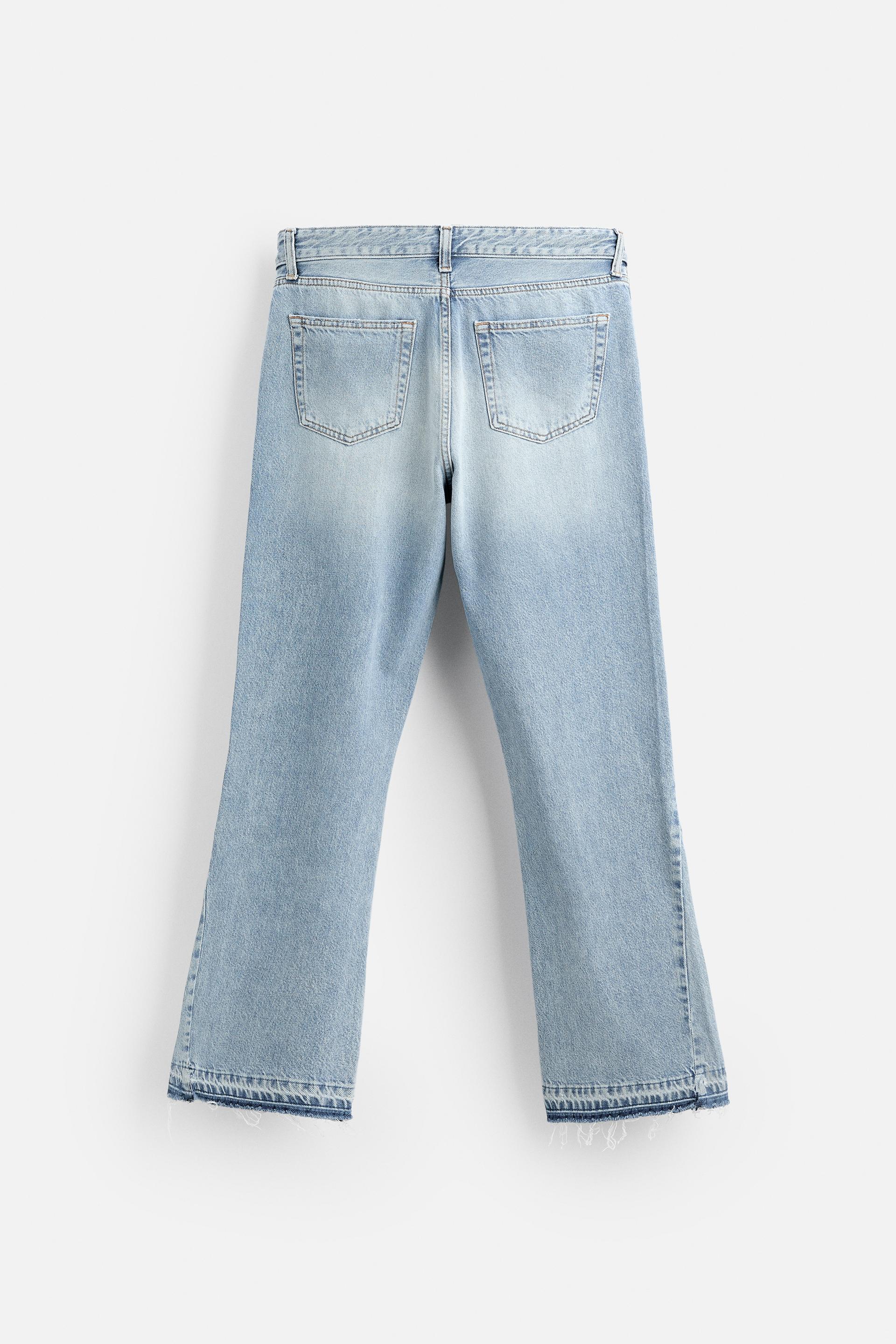 Washed Flared Jeans