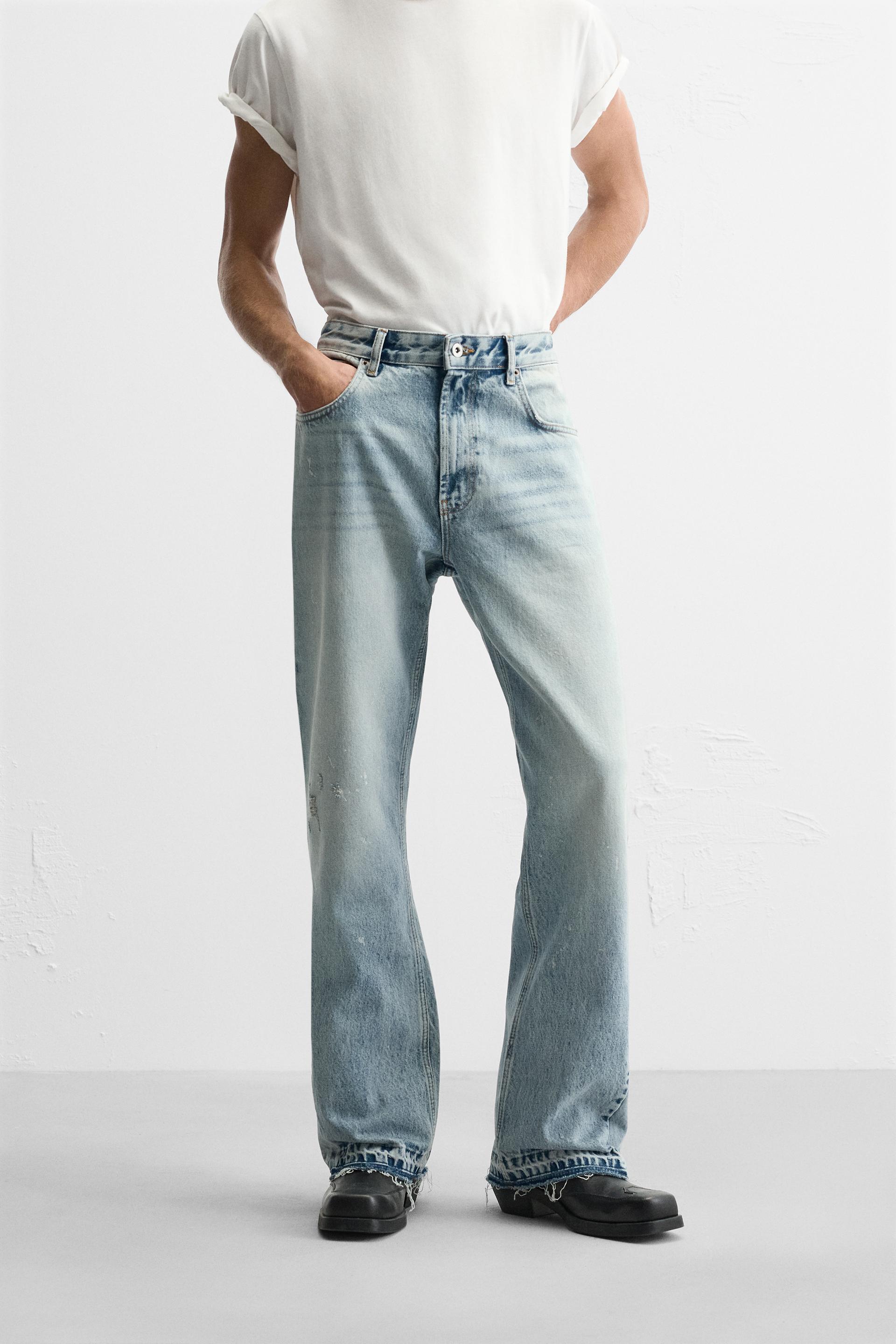 Washed Flared Jeans