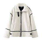 Aspen - Shearling Biker Jacket