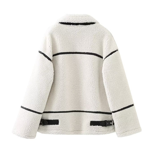 Aspen - Shearling Biker Jacket