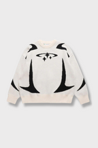 Y2K Stars Knitted Sweater