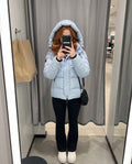 Skye - Viral Puffer Jacket mirror selfie