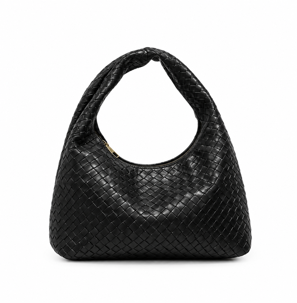 Elva - Woven Hobo Bag